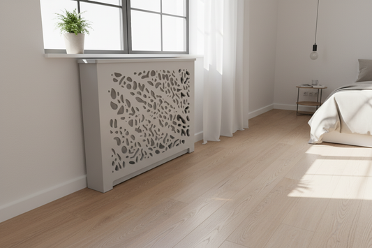 Style 7 - Custom Design Non Painted Unfinished Radiator Cover – High-Quality MDF 3/4", any Depth – Custom sizes Available