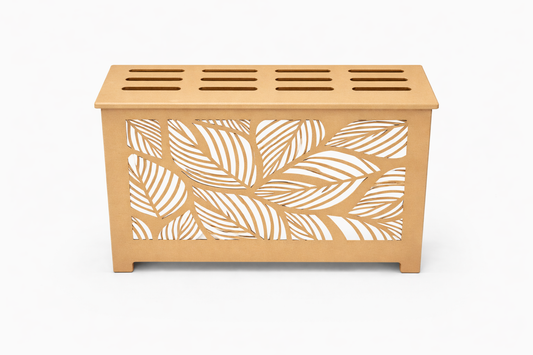 Helg Design Modern radiator cover Style 5 custom MDF unfinished top