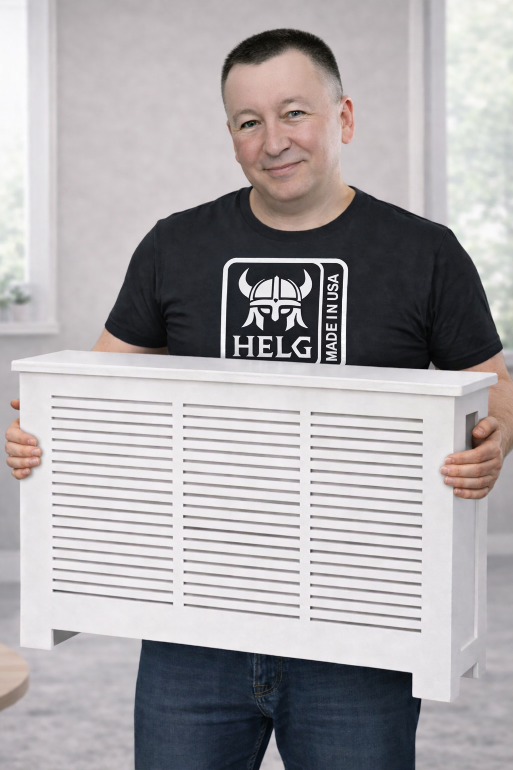 Custom radiator cover