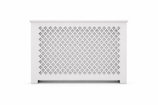 Style 10 - Custom Design Non Painted Unfinished Radiator Cover – High-Quality MDF 3/4", any Depth – Custom sizes Available