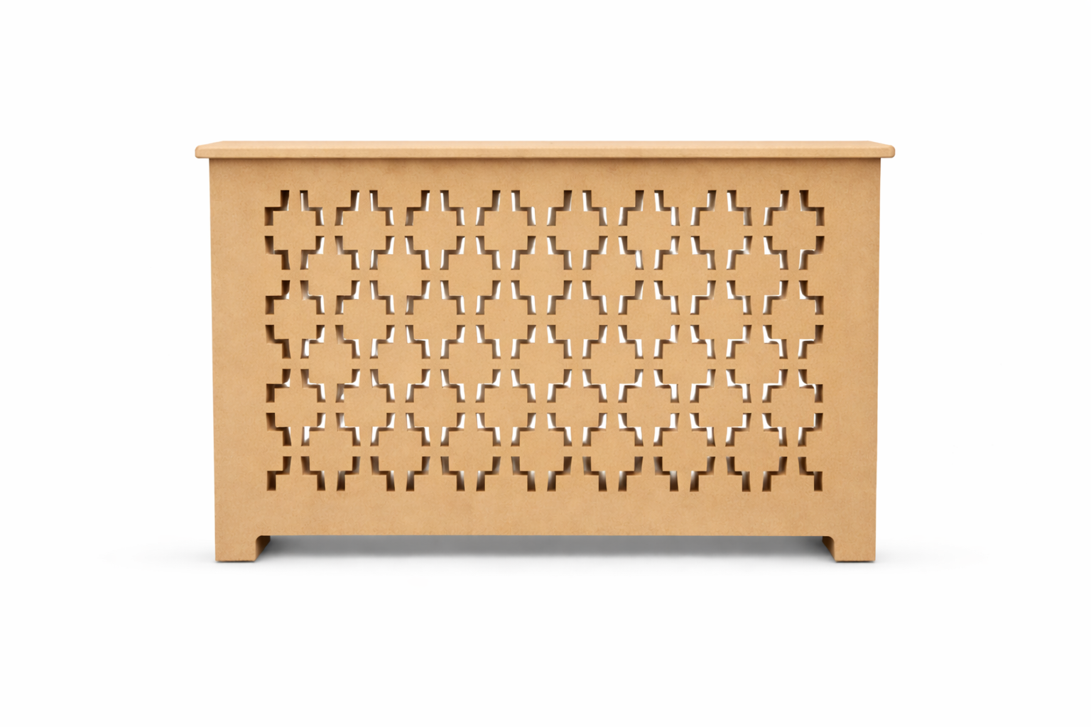 Helg Design Style 2 radiator cover unfinished MDF 3/4 inch decorative front panel modern design
