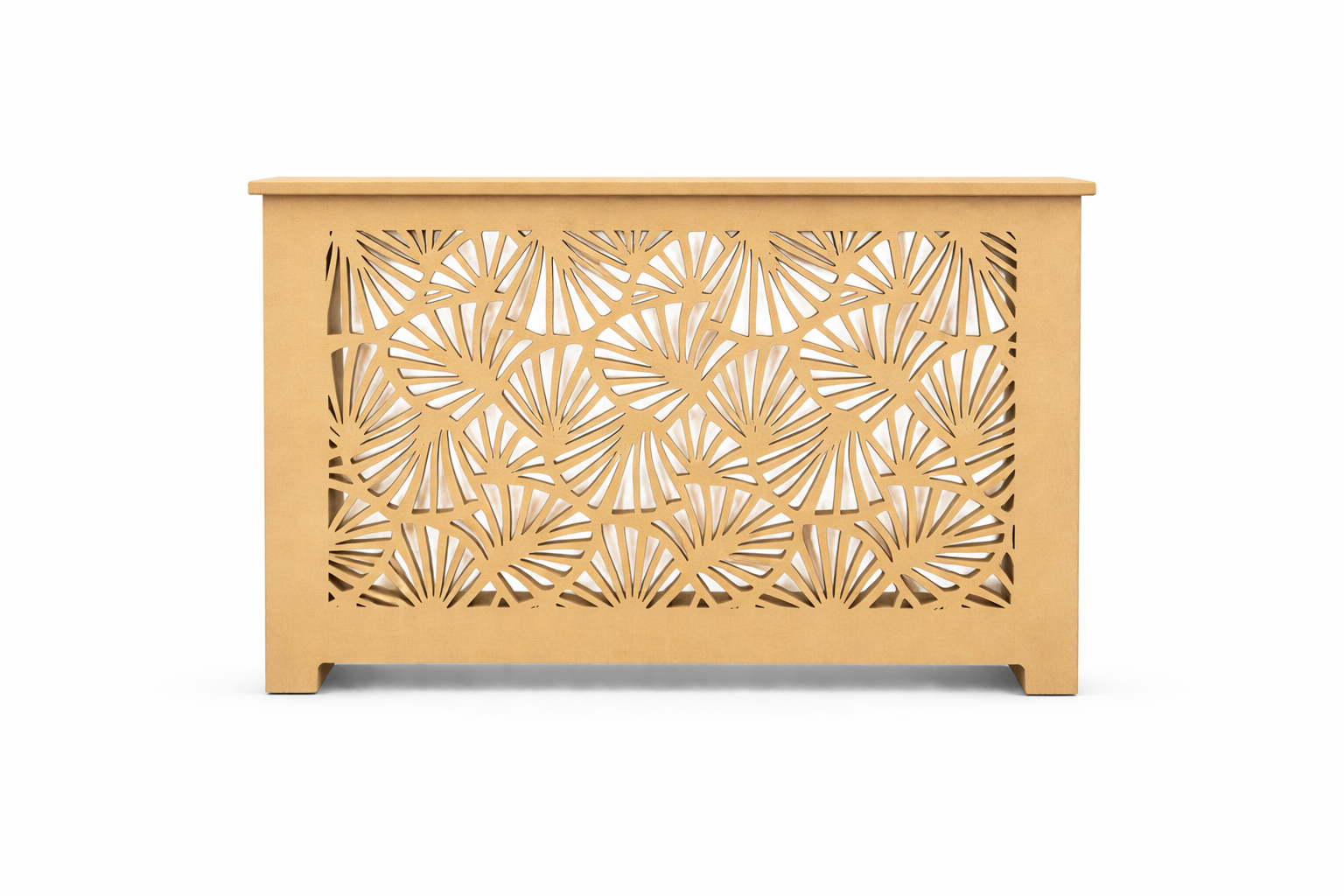 Helg Design Style 3 radiator cover unfinished MDF 3/4 inch decorative front panel modern design