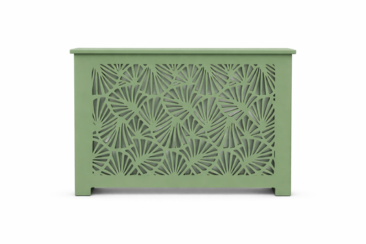Style 3 - Custom Design Non Painted Unfinished Radiator Cover – High-Quality MDF 3/4", any Depth – Custom sizes Available