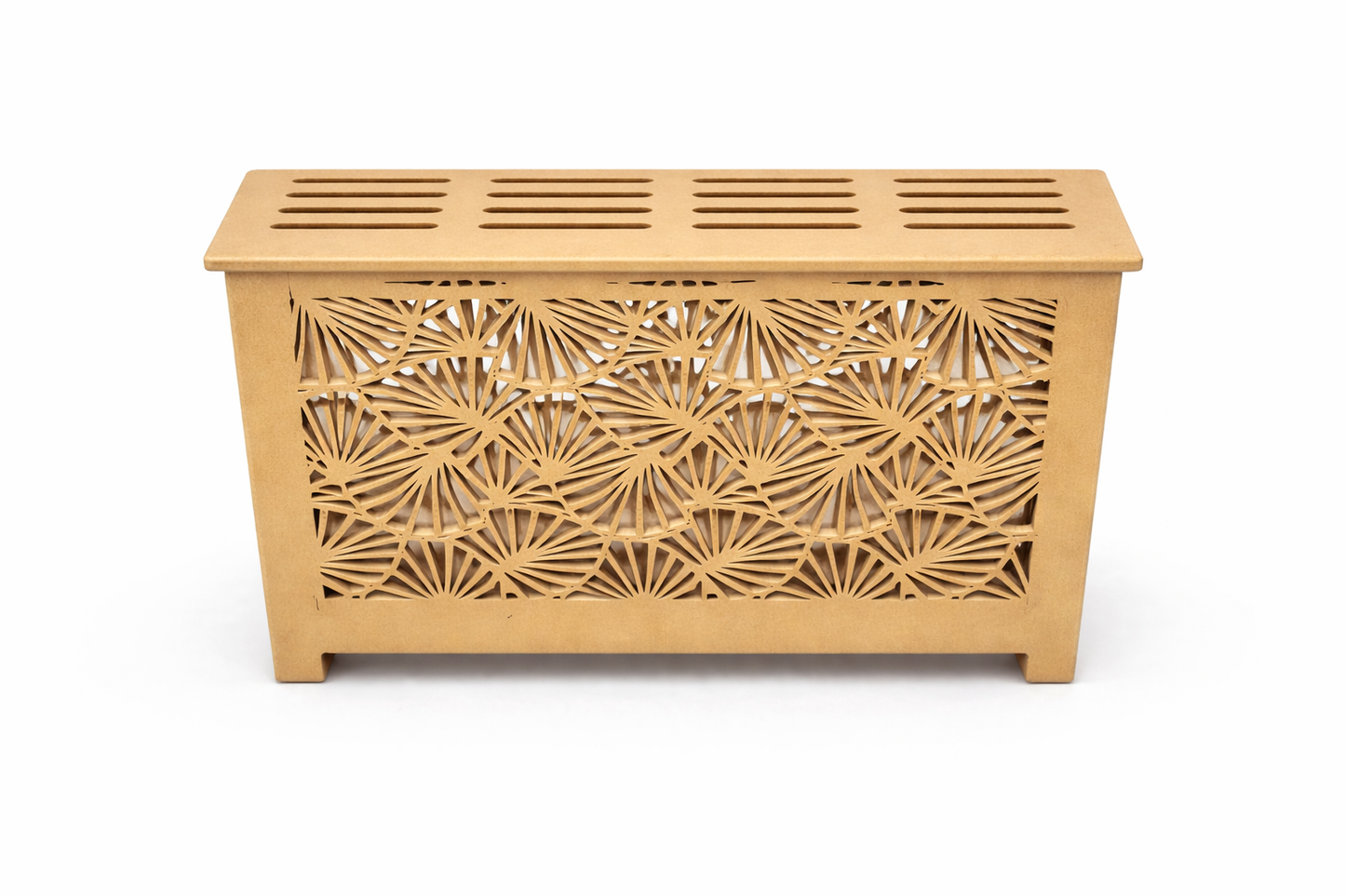 Helg Design Modern radiator cover Style 3 custom MDF unfinished top 