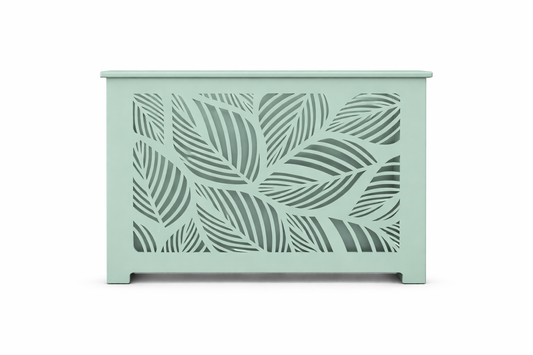 Style 5 - Custom Design Non Painted Unfinished Radiator Cover – High-Quality MDF 3/4", any Depth – Custom sizes Available