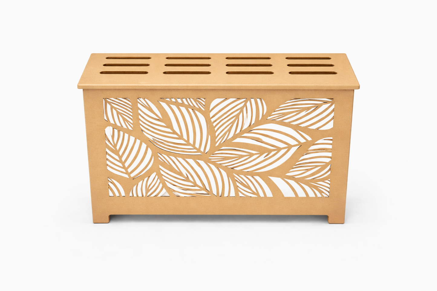 Helg Design Modern radiator cover Style 5 custom MDF unfinished top 