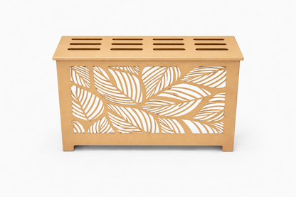 Helg Design Modern radiator cover Style 5 custom MDF unfinished top 