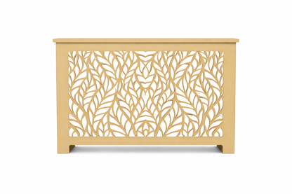 Helg Design Style 6 radiator cover unfinished MDF 3/4 inch decorative front panel modern design