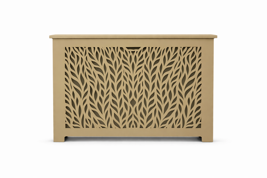 Style 6 - Custom Design Non Painted Unfinished Radiator Cover – High-Quality MDF 3/4", any Depth – Custom sizes Available