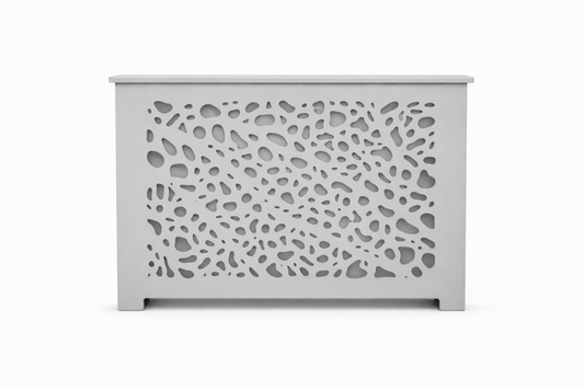 Style 7 - Custom Design Non Painted Unfinished Radiator Cover – High-Quality MDF 3/4", any Depth – Custom sizes Available