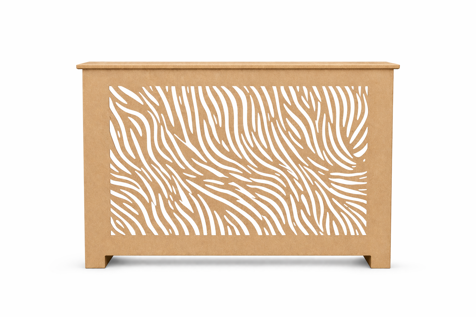 Helg Design Style 8 radiator cover unfinished MDF 3/4 inch decorative front panel modern design