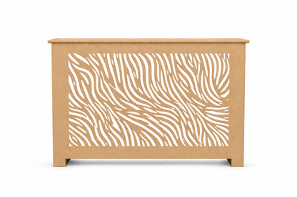 Helg Design Style 8 radiator cover unfinished MDF 3/4 inch decorative front panel modern design