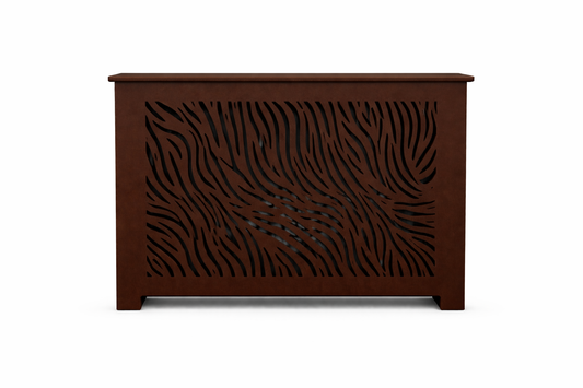 Style 8 - Custom Design Non Painted Unfinished Radiator Cover – High-Quality MDF 3/4", any Depth – Custom sizes Available