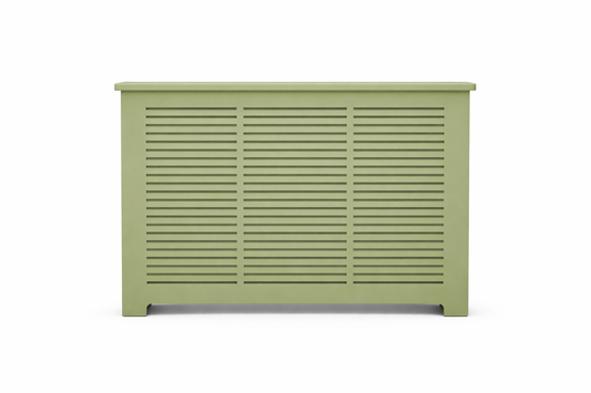 Style 9 - Custom Design Non Painted Unfinished Radiator Cover – High-Quality MDF 3/4", any Depth – Custom sizes Available